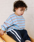 Striped Lightweight Crewneck - Roobear Kids