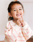 Striped Lightweight Crewneck - Roobear Kids