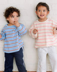 Striped Lightweight Crewneck - Roobear Kids