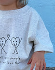 'Tell Your People You Love Them' Organic Cotton Tee