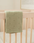 Pointelle Cotton Baby Blanket