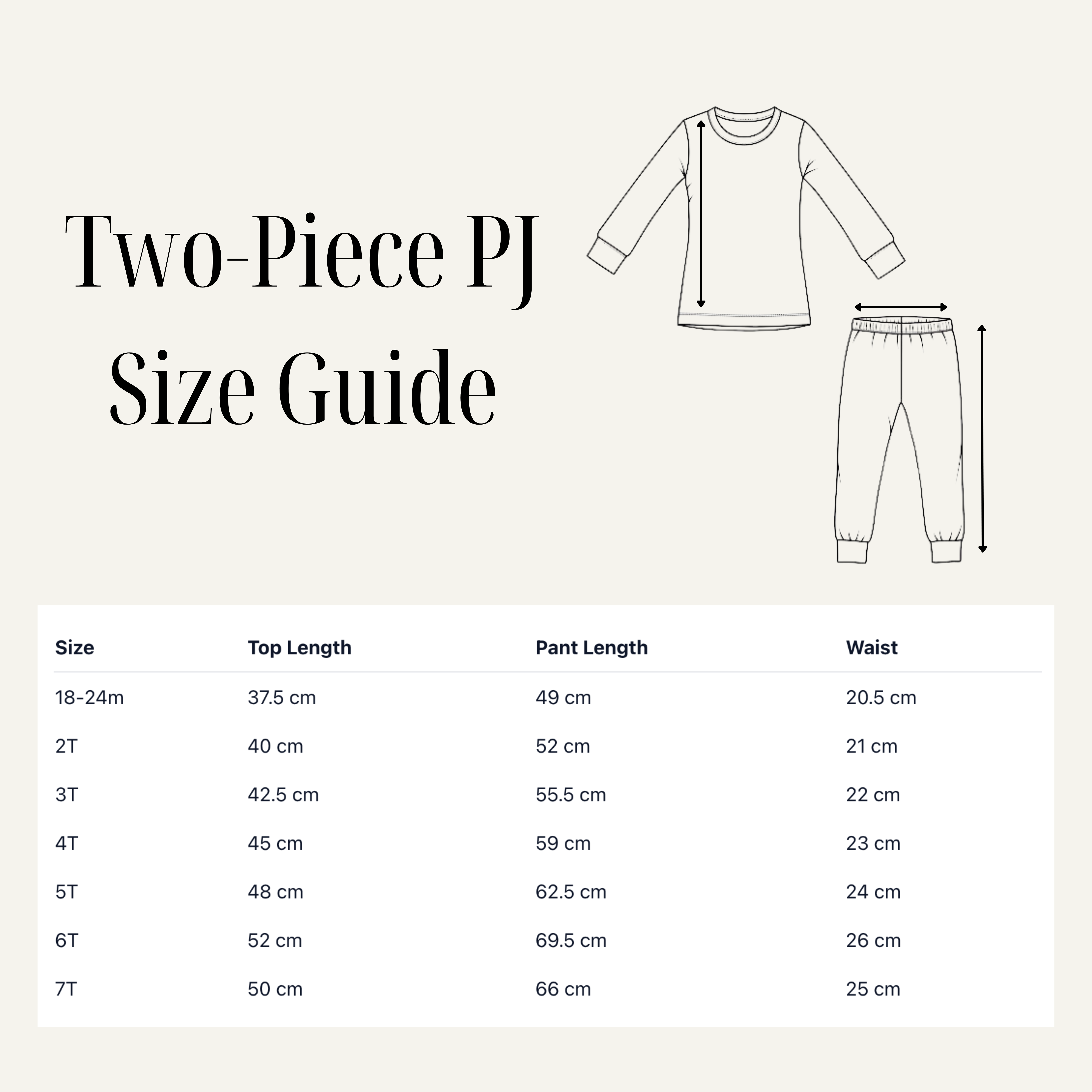 Butter Yellow Two - Piece PJs