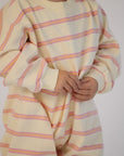 Striped Long Sleeve Romper - Roobear Kids