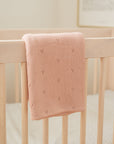 Pointelle Cotton Baby Blanket