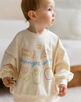 Snacks Lightweight Crewneck - Roobear Kids
