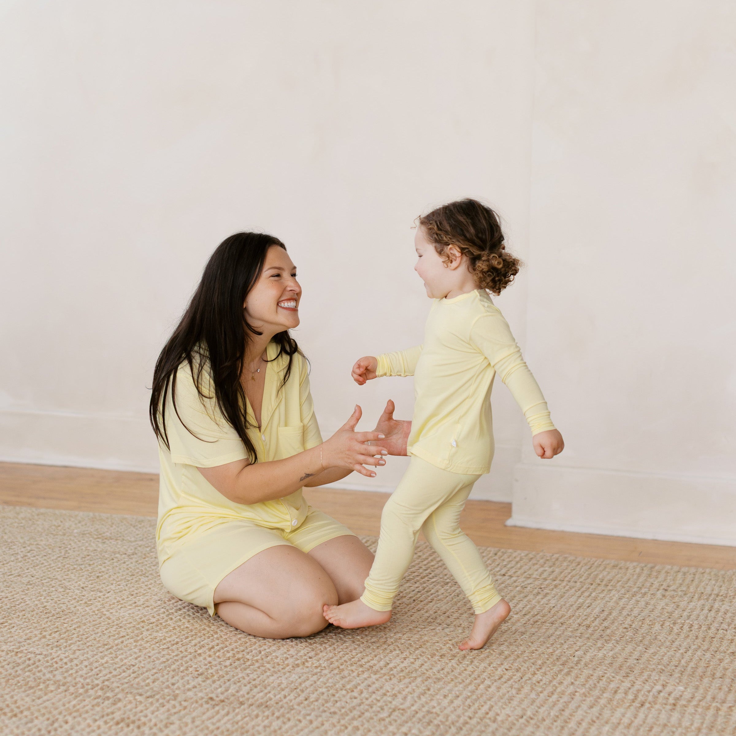 Butter Yellow Two - Piece PJs
