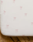 Bows Crib Sheets