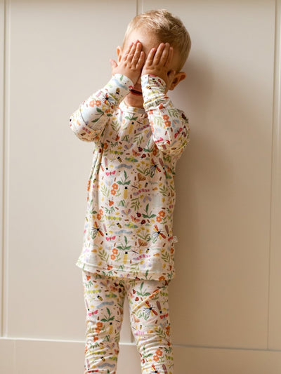 April - Bugs Two - Piece PJs - Roobear Kids