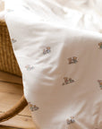 Bamboo Blankets - Baby Bears & Bows - Roobear Kids