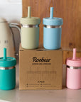 Stainless Steel Spill - Proof Cups (4 - Pack) - Roobear Kids
