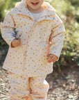 Rain Gear - Waterproof Fleece - Lined Rain Jacket - Roobear Kids
