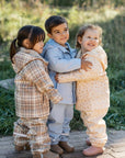 Rain Gear - Waterproof Fleece - Lined Rain Jacket - Roobear Kids