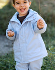 Rain Gear - Waterproof Fleece - Lined Rain Jacket - Roobear Kids