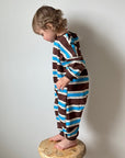 Striped Long Sleeve Romper - Roobear Kids