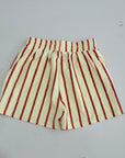 Organic Cotton Striped Shorts