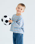 Striped Lightweight Crewneck - Roobear Kids