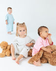 Solid Cotton Romper - Roobear Kids