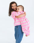 Mini Matching Striped 100% Cotton Tees - Roobear Kids
