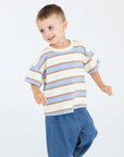 Mini Matching Striped 100% Cotton Tees - Roobear Kids