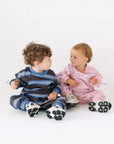 Striped Long Sleeve Romper - Roobear Kids