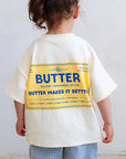 Butter Organic Cotton Tee - Roobear Kids
