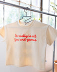 Really Just Fun and Games Organic Cotton Tee - Roobear Kids