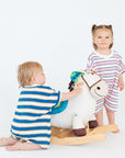 Cotton Striped Rompers - Roobear Kids