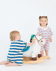 Cotton Striped Romper - Roobear Kids