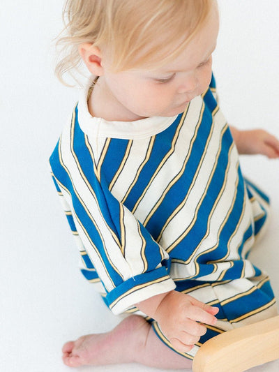 Cotton Striped Romper - Roobear Kids