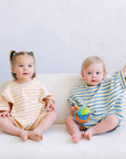Cotton Striped Romper - Roobear Kids