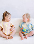 Cotton Striped Romper - Roobear Kids