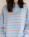 Mama Matching Striped Long Sleeve Crewneck - Roobear Kids