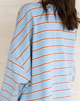 Mama Matching Striped Long Sleeve Crewneck - Roobear Kids