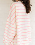 Mama Matching Striped Long Sleeve Crewneck - Roobear Kids