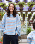 Mama Matching Striped Long Sleeve Crewneck - Roobear Kids