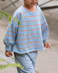 Striped Lightweight Crewneck - Roobear Kids