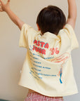Pasta Tour Cotton Tee - Roobear Kids