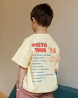 Pasta Tour Cotton Tee - Roobear Kids