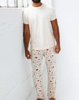 Men's Holiday Village Matching PJs - Roobear Kids