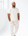 Men's Holiday Village Matching PJs - Roobear Kids
