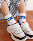 Double Striped Socks - 4 - pack - Roobear Kids