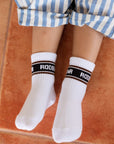 Double Striped Socks - 4 - pack - Roobear Kids