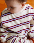 Striped Long Sleeve Romper - Roobear Kids