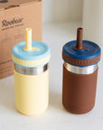 15oz Stainless Steel Spill - Proof Water Bottles (2 - pack) - Roobear Kids