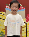 "Who Brought Snacks?" Organic Cotton Tee - Roobear Kids
