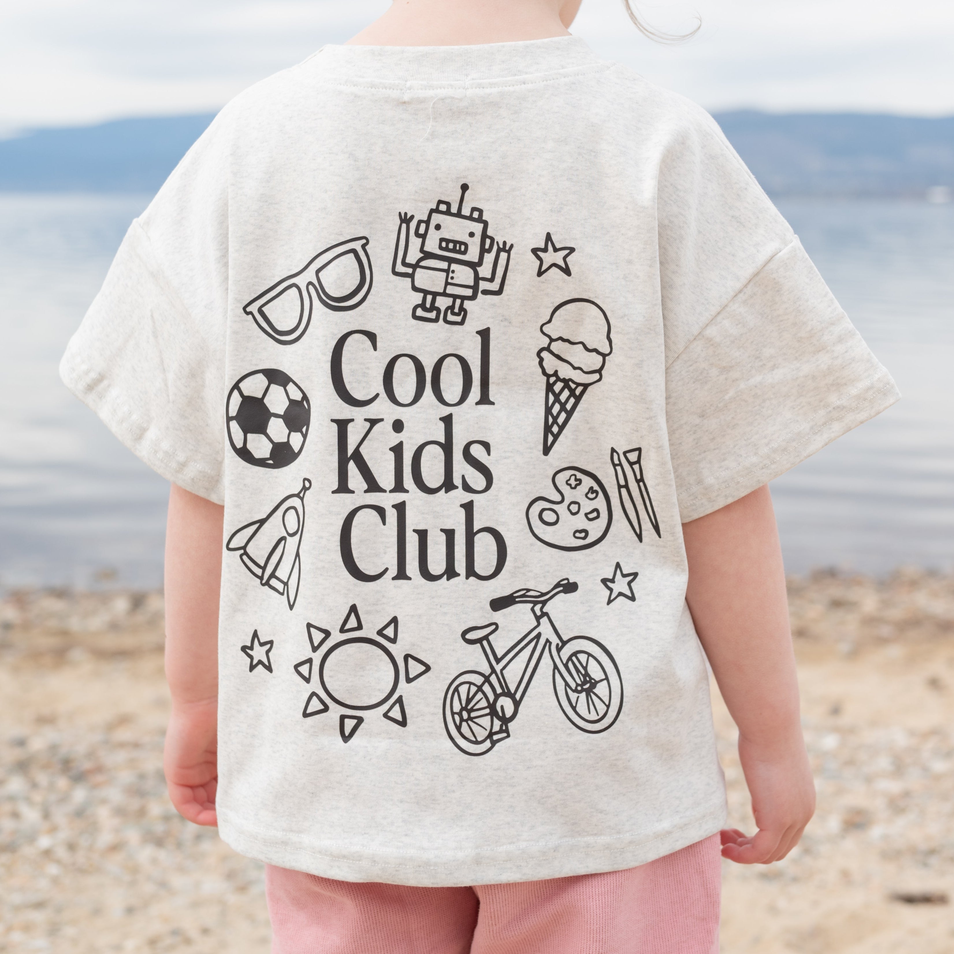 Cool Kids Club Organic Cotton Graphic Tee
