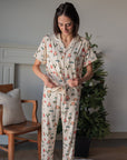Women's Holiday Village Matching Pajamas - NOTE: LONG SLEEVE
