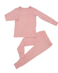 Solid Colour Bamboo Two - Piece Pajamas - Roobear Kids