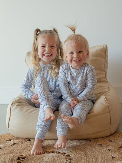 Peonies Bamboo Two - Piece PJs - Roobear Kids