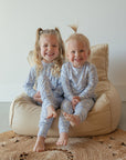 Peonies Bamboo Two - Piece PJs - Roobear Kids